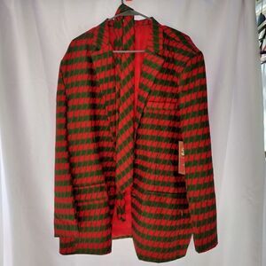 Christmas blazer and tie